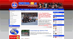 Desktop Screenshot of hokejbal-jih.cz